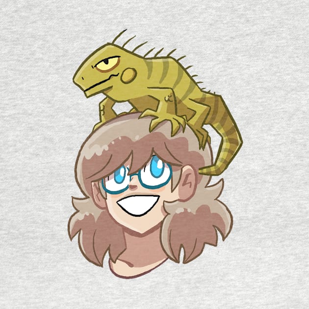 Iguana on your head! by damnyouwillis